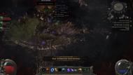 Was this user error or a bug? Either way, it didn't appear we could loot the item (Image via Grinding Gear Games)